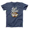 Roll Model Funny Thanksgiving Men/Unisex T-Shirt Heather Navy | Funny Shirt from Famous In Real Life