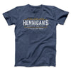 Hennigan's Scotch Whisky Men/Unisex T-Shirt Heather Navy | Funny Shirt from Famous In Real Life