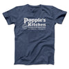 Poppie's Kitchen Men/Unisex T-Shirt Heather Navy | Funny Shirt from Famous In Real Life