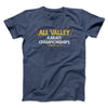 All Valley Karate Championships Funny Movie Men/Unisex T-Shirt Heather Navy | Funny Shirt from Famous In Real Life