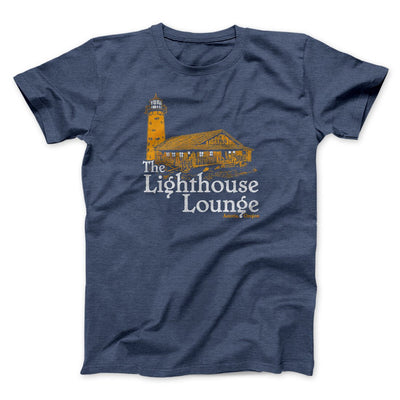 The Lighthouse Lounge Funny Movie Men/Unisex T-Shirt Heather Navy | Funny Shirt from Famous In Real Life