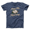 Pass The Tofurkey Funny Thanksgiving Men/Unisex T-Shirt Heather Navy | Funny Shirt from Famous In Real Life