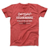 Chet Ripley's Steakhouse Funny Movie Men/Unisex T-Shirt Heather Red | Funny Shirt from Famous In Real Life