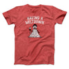 Having A Meltdown Men/Unisex T-Shirt Heather Red | Funny Shirt from Famous In Real Life