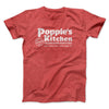 Poppie's Kitchen Men/Unisex T-Shirt Heather Red | Funny Shirt from Famous In Real Life