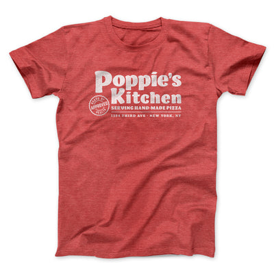 Poppie's Kitchen Men/Unisex T-Shirt Heather Red | Funny Shirt from Famous In Real Life