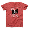 It's A Pirates Life For Me Men/Unisex T-Shirt Heather Red | Funny Shirt from Famous In Real Life