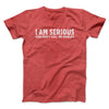 I Am Serious, And Don’t Call Me Shirley Funny Movie Men/Unisex T-Shirt Heather Red | Funny Shirt from Famous In Real Life
