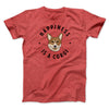 Happiness Is A Corgi Men/Unisex T-Shirt Heather Red | Funny Shirt from Famous In Real Life
