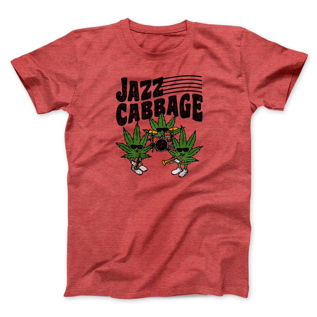 Jazz Cabbage Funny Men/Unisex T-Shirt - Famous IRL