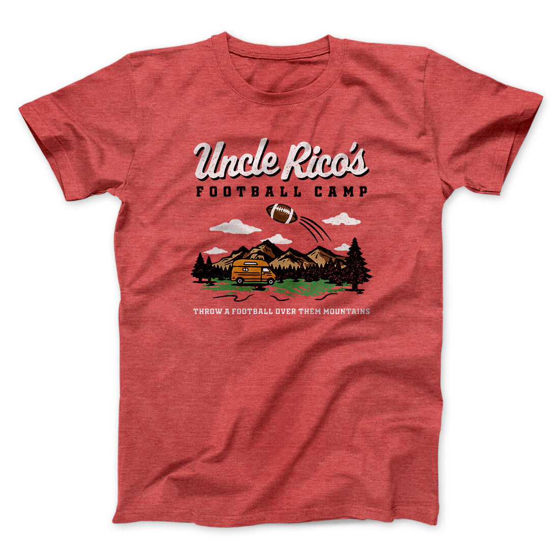 Uncle Rico's Football Camp Funny Movie Men/Unisex T-Shirt | Funny Shirt from Famous In Real Life
