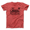 Bronto Burgers Men/Unisex T-Shirt Heather Red | Funny Shirt from Famous In Real Life