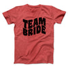 Team Bride Men/Unisex T-Shirt Heather Red | Funny Shirt from Famous In Real Life