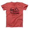 Rays Music Exchange Funny Movie Men/Unisex T-Shirt Heather Red | Funny Shirt from Famous In Real Life