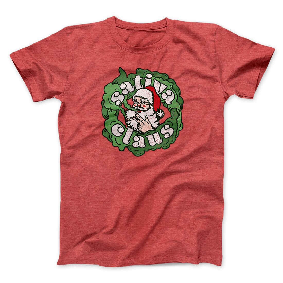 Sativa Claus Men/Unisex T-Shirt | Funny Shirt from Famous In Real Life
