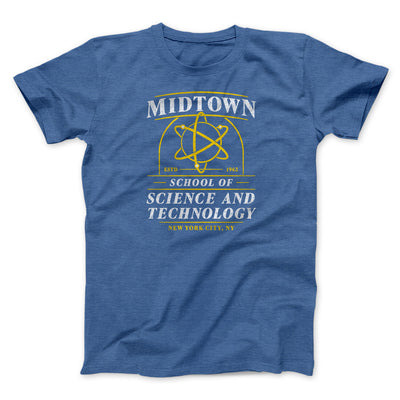 Midtown School Of Science And Technology Funny Movie Men/Unisex T-Shirt Heather True Royal | Funny Shirt from Famous In Real Life