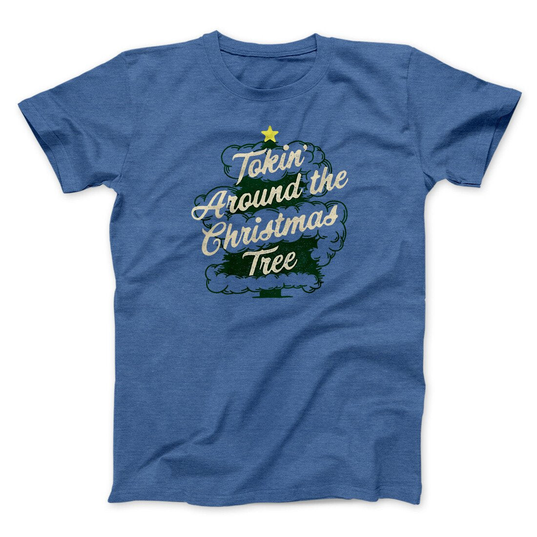 Tokin Around The Christmas Tree Men/Unisex T-Shirt | Funny Shirt from Famous In Real Life