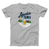 Aprés Ski Men/Unisex T-Shirt Ice Grey | Funny Shirt from Famous In Real Life