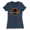 Jurassic Purr Women's T-Shirt Indigo | Funny Shirt from Famous In Real Life