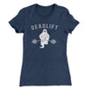 Deadlift - Ghost Women's T-Shirt Indigo | Funny Shirt from Famous In Real Life