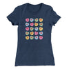 Candy Heart Anti-Valentines Women's T-Shirt Indigo | Funny Shirt from Famous In Real Life