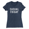 Casual Friday Women's T-Shirt Indigo | Funny Shirt from Famous In Real Life