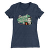 Decaf Is For Losers Women's T-Shirt Indigo | Funny Shirt from Famous In Real Life