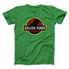 Jurassic Purr Men/Unisex T-Shirt Irish Green | Funny Shirt from Famous In Real Life