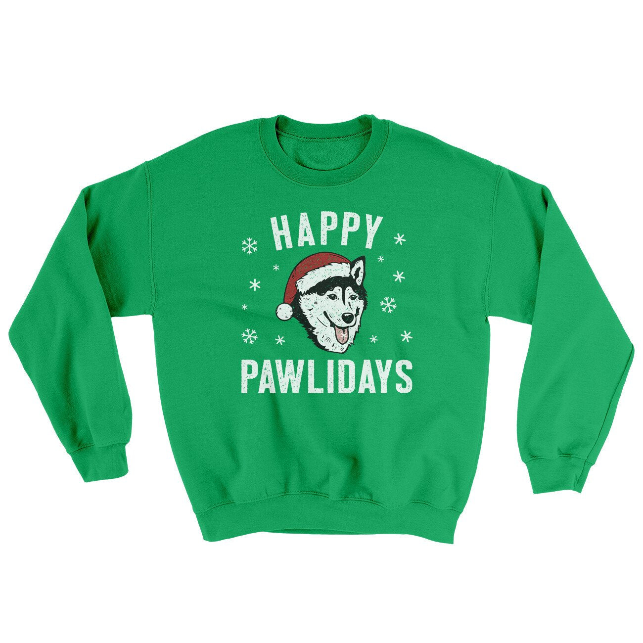 Happy Pawlidays Ugly Sweater | Funny Shirt from Famous In Real Life