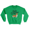 Hello Corgeous Ugly Sweater Irish Green | Funny Shirt from Famous In Real Life