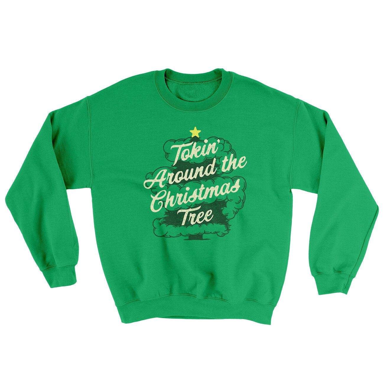 Tokin Around The Christmas Tree Ugly Sweater | Funny Shirt from Famous In Real Life