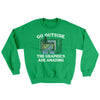 Go Outside The Graphics Are Amazing Ugly Sweater Irish Green | Funny Shirt from Famous In Real Life