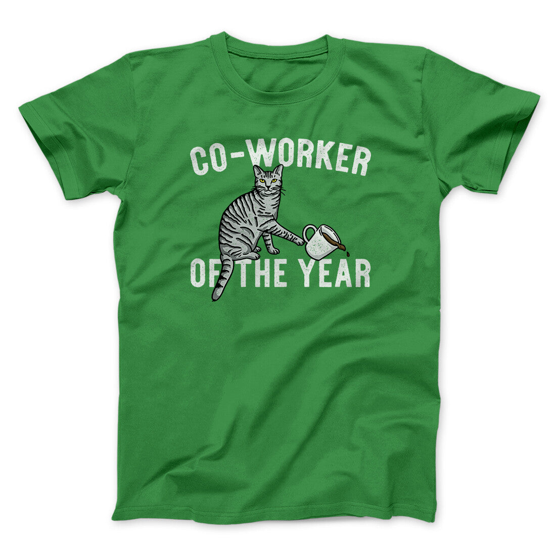 Co-Worker Of The Year Funny Men/Unisex T-Shirt | Funny Shirt from Famous In Real Life