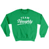 Team Naughty Ugly Sweater Irish Green | Funny Shirt from Famous In Real Life