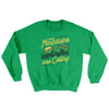The Mountains Are Calling Ugly Sweater Irish Green | Funny Shirt from Famous In Real Life