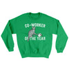 Co-Worker Of The Year Ugly Sweater Irish Green | Funny Shirt from Famous In Real Life