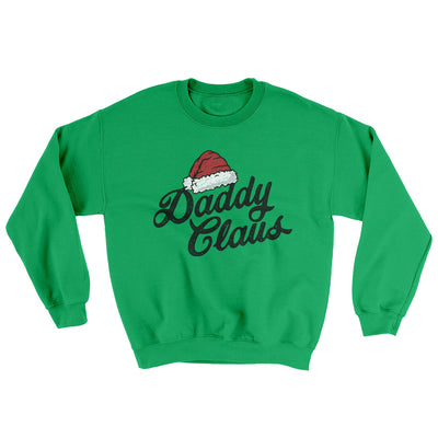 Daddy Claus Ugly Sweater Irish Green | Funny Shirt from Famous In Real Life