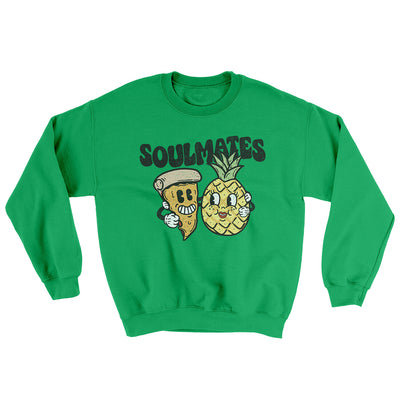 Soulmates Pineapple & Pizza Ugly Sweater Irish Green | Funny Shirt from Famous In Real Life