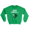 More Cowbell Ugly Sweater Irish Green | Funny Shirt from Famous In Real Life