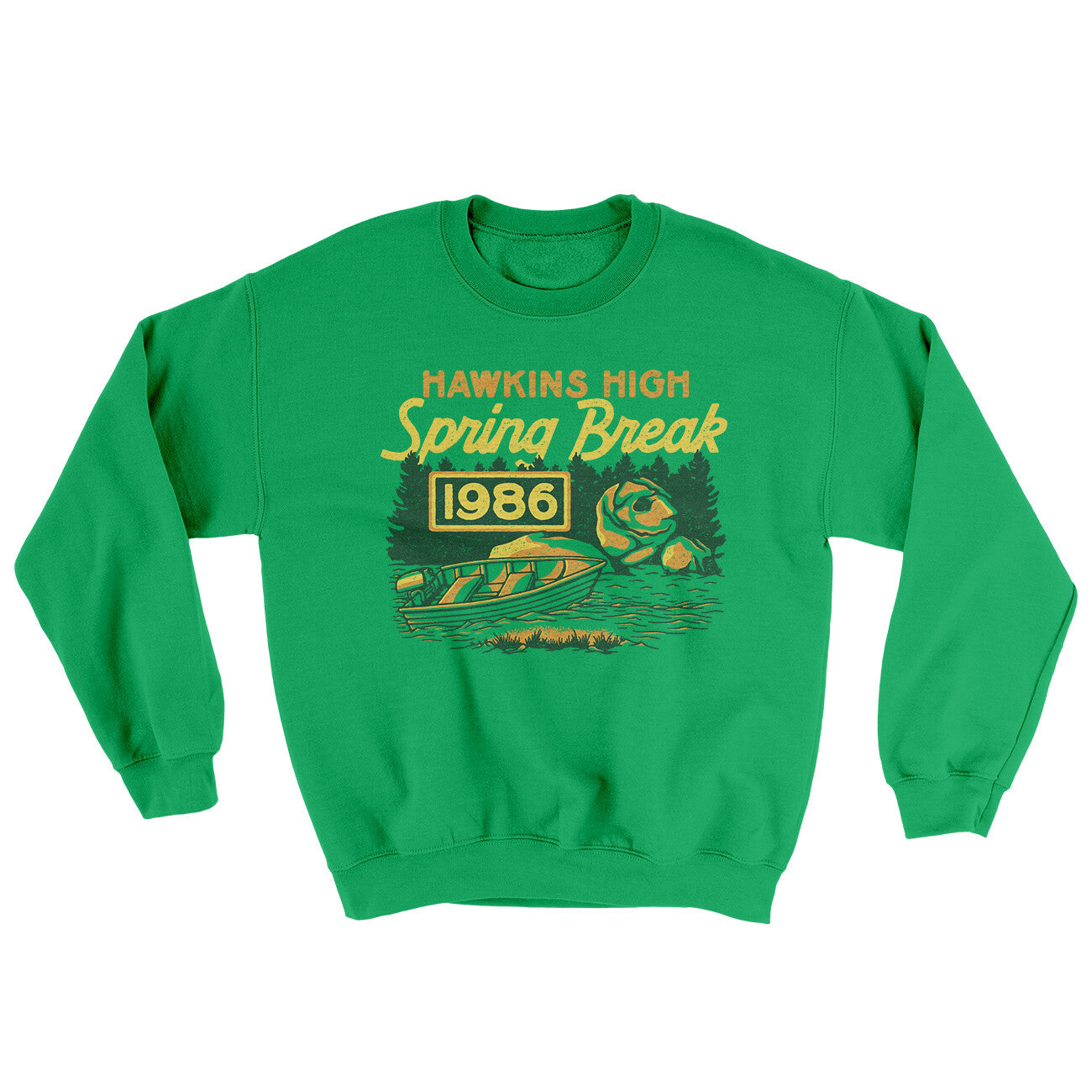 Hawkins Spring Break 1986 Ugly Sweater | Funny Shirt from Famous In Real Life