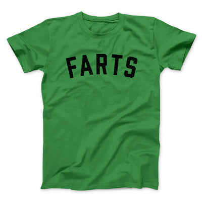 Farts Funny Men/Unisex T-Shirt Irish Green | Funny Shirt from Famous In Real Life
