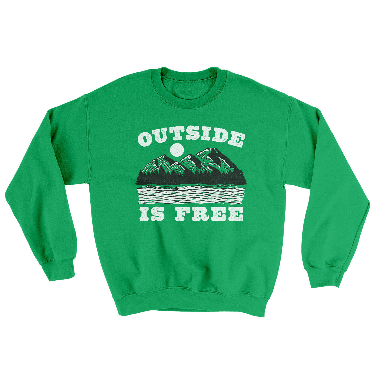 Outside Is Free Ugly Sweater | Funny Shirt from Famous In Real Life