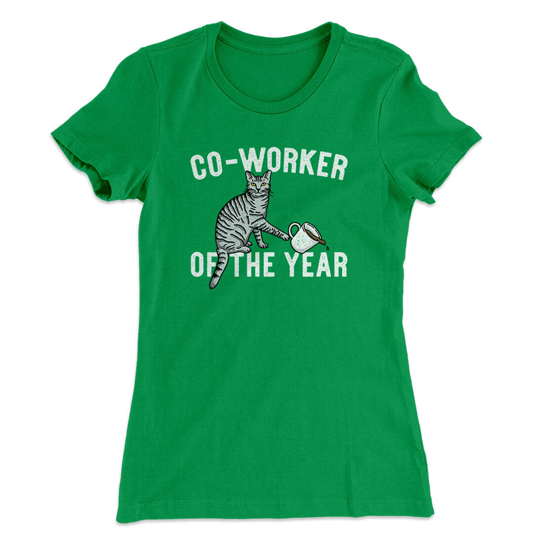 Co-Worker Of The Year Funny Women's T-Shirt | Funny Shirt from Famous In Real Life