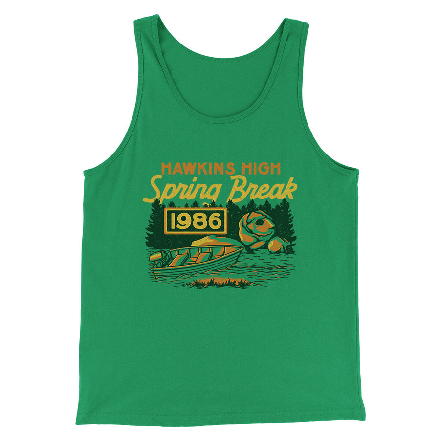 Hawkins Spring Break 1986 Men/Unisex Tank Top | Funny Shirt from Famous In Real Life