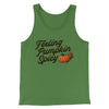 Feeling Pumpkin Spicy Funny Thanksgiving Men/Unisex Tank Top Leaf | Funny Shirt from Famous In Real Life