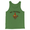 No Thanks Men/Unisex Tank Top Leaf | Funny Shirt from Famous In Real Life