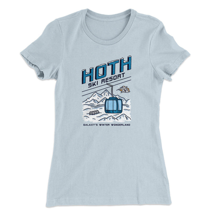 Hoth Ski Resort Women's T-Shirt | Funny Shirt from Famous In Real Life