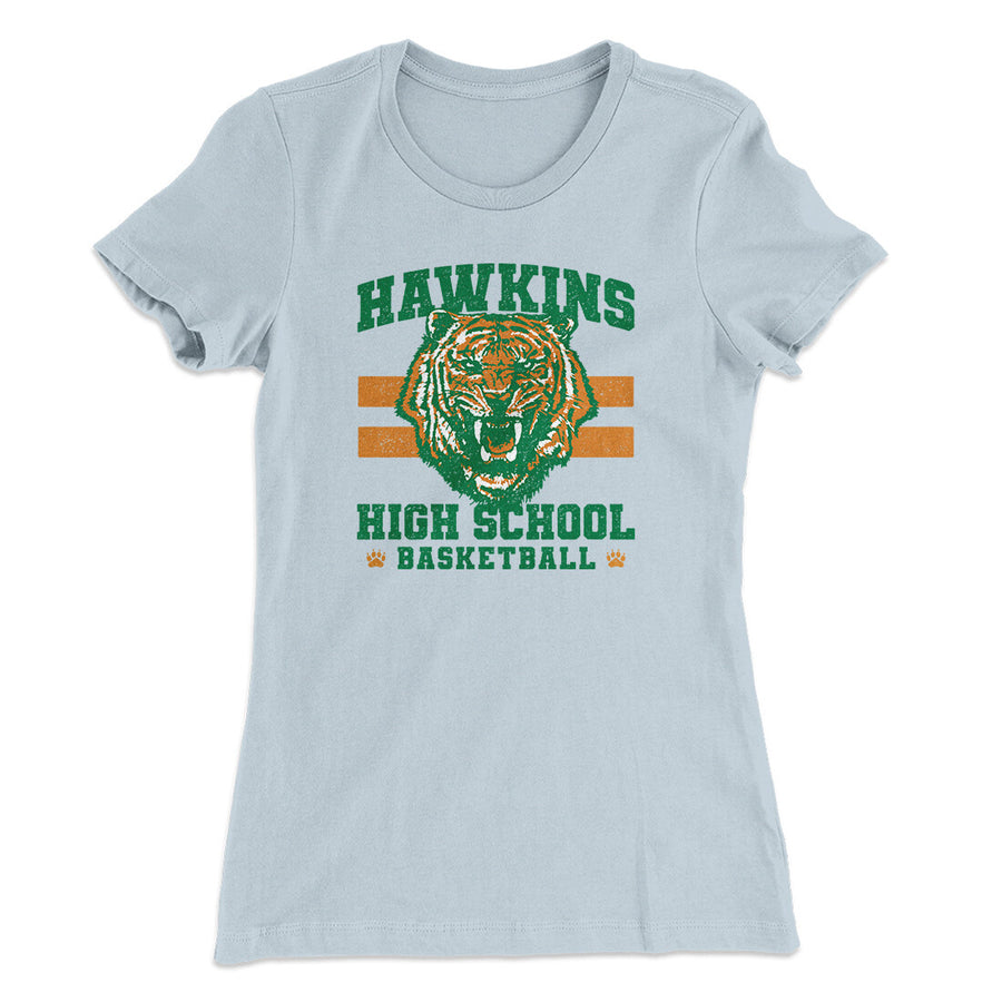 Hawkins Tigers Basketball Women's T-Shirt | Funny Shirt from Famous In Real Life
