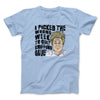 I Picked The Wrong Week To Quit Sniffing Glue Funny Movie Men/Unisex T-Shirt Light Blue | Funny Shirt from Famous In Real Life