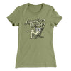 Always On Vacation Women's T-Shirt Light Olive | Funny Shirt from Famous In Real Life